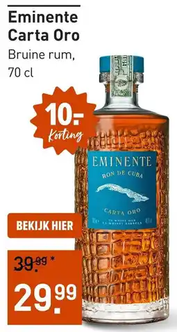 Gall & Gall Eminente Carta Oro aanbieding