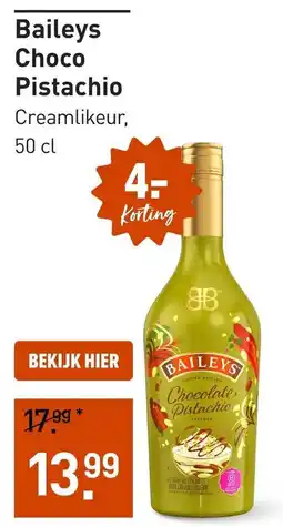 Gall & Gall Baileys Choco Pistachio aanbieding