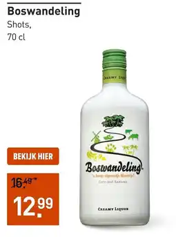Gall & Gall Boswandeling Shots aanbieding