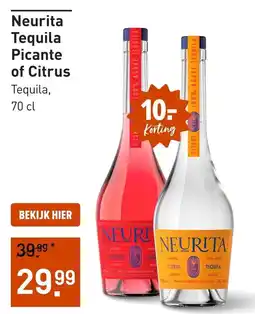 Gall & Gall Neurita Tequila Picante of Citrus aanbieding