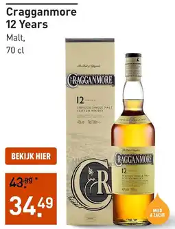 Gall & Gall Cragganmore 12 Years aanbieding