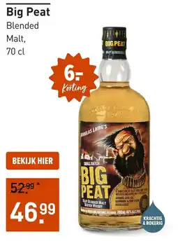 Gall & Gall Big Peat aanbieding
