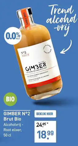 Gall & Gall Gimber n°2 brut bio aanbieding
