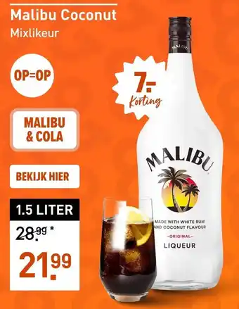 Malibu Coconut Mixlikeur