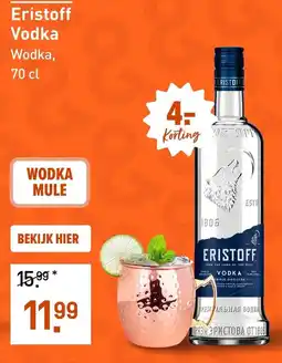 Gall & Gall Eristoff Vodka aanbieding