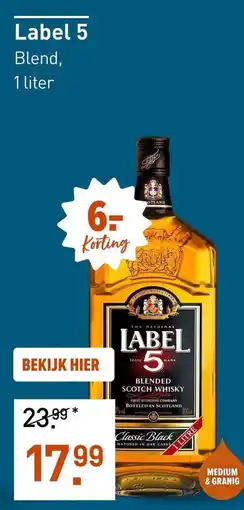Gall & Gall Label 5 Blend aanbieding