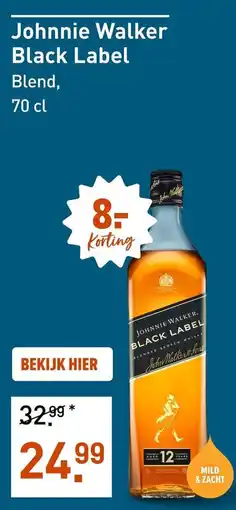 Gall & Gall Johnnie Walker Black Label aanbieding