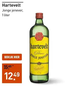 Gall & Gall Hartevelt Jonge jenever aanbieding