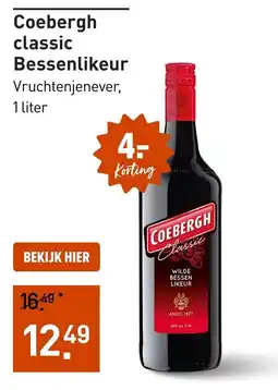 Gall & Gall Coebergh classic Bessenlikeur aanbieding