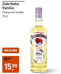 Gall & Gall Zubrówka Vanilla aanbieding