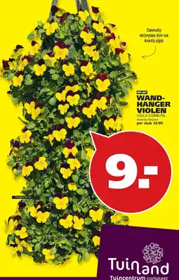 Tuinland Tuinland wand-hanger violen aanbieding