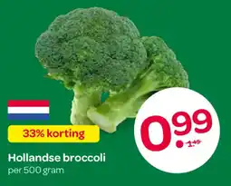 Spar Hollandse broccoli aanbieding