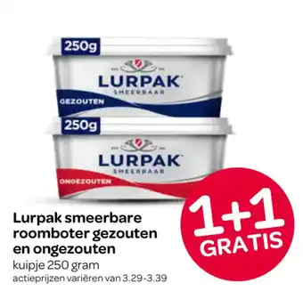 Lurpak smeerbare roomboter gezouten en ongezouten