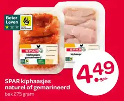 Spar SPAR kiphaasjes naturel of gemarineerd aanbieding