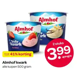 Spar Almhof kwark aanbieding