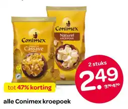Spar alle Conimex kroepoek aanbieding