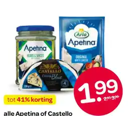 Spar alle Apetina of Castello aanbieding