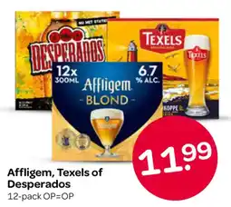 Spar Affligem, Texels of Desperados aanbieding