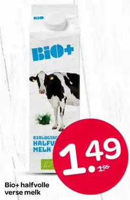 Spar Bio+ Halfvolle Verse Melk aanbieding