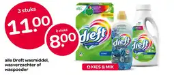 Spar Alle Dreft Wasmiddel, Wasverzachter of Waspoeder aanbieding