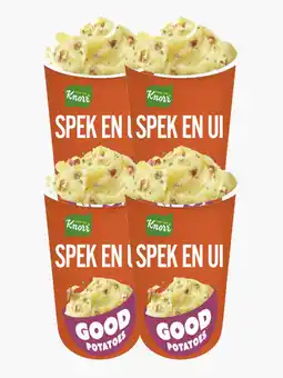 Flink Knorr Good potatoes spek & ui 51g 4x aanbieding
