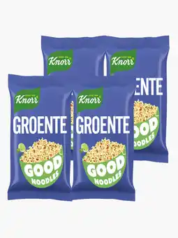 Flink Knorr Good Noodles Groente 70g 4x aanbieding