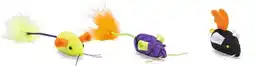 Intratuin Beeztees kattenspeelgoed muis Halloween 15 x 2,5 x 2 cm 3 stuks aanbieding