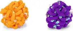Intratuin Beeztees kattenspeelgoedbal sparkle D 6 cm 2 stuks aanbieding