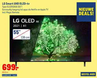 Makro LG Smart UHD OLED-tv aanbieding