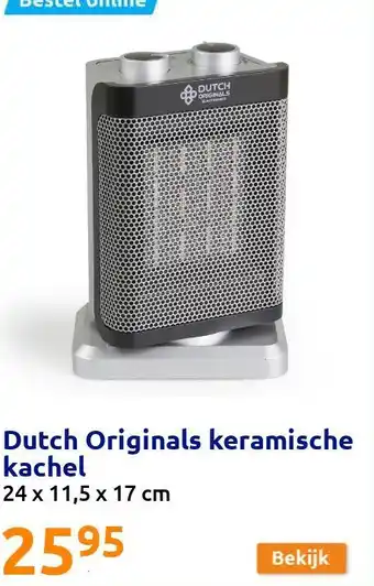 Action Dutch Originals keramische kachel aanbieding