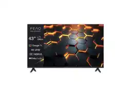 MediaMarkt Peaq Ptv 43gu-5025t - Ultra Hd 4k Qled-tv 43 Inch 2025 aanbieding
