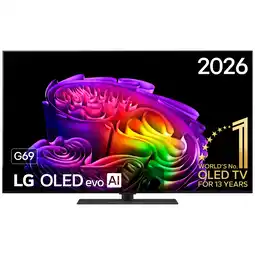 MediaMarkt LG Evo Ai 55g69ls - Ultra Hd 4k Oled-tv 55 Inch 2026 aanbieding