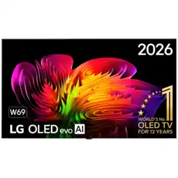 MediaMarkt LG Oled83w69la - Ultra Hd 4k Oled Evo-tv 83 Inch 2026 aanbieding