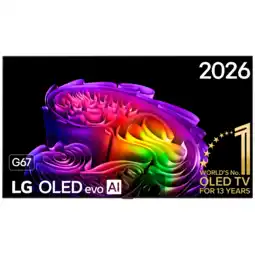MediaMarkt LG Evo Ai 83g67lw - Ultra Hd 4k Oled-tv 83 Inch 2026 aanbieding