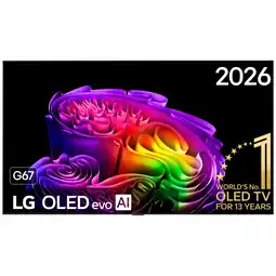 MediaMarkt LG Evo Ai 83g67lw - Ultra Hd 4k Oled-tv 83 Inch 2026 aanbieding