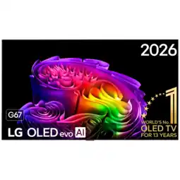 MediaMarkt LG Evo Ai 77g67lw - Ultra Hd 4k Oled-tv 77 Inch 2026 aanbieding