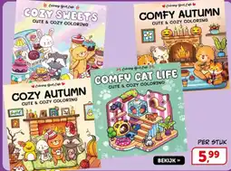 Boekenvoordeel Coloring Book Cafe aanbieding