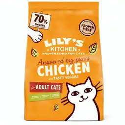 Pets Place Lily's Kitchen Cat Adult - Kattenbrokken - Kip&Groente 2 kg aanbieding