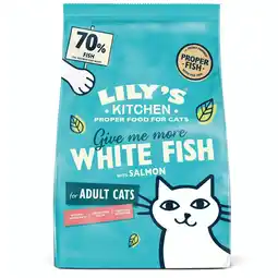 Pets Place Lily's Kitchen Cat Adult - Kattenbrokken - Witvis&Zalm 2 kg aanbieding
