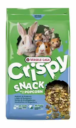Pets Place Versele-Laga Crispy Snack Met Popcorn - Snoepjes - 1,5 kg aanbieding