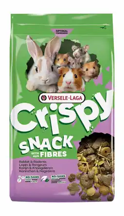 Pets Place Versele-Laga Crispy Snack Met Vezels - Snoepjes - 550 g aanbieding