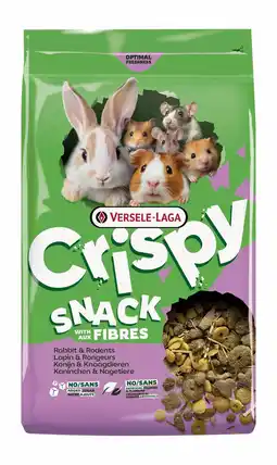 Pets Place Versele-Laga Crispy Snack Met Vezels - Snoepjes - 1,5 kg aanbieding
