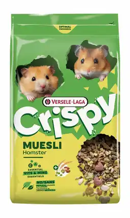 Pets Place Versele-Laga Crispy Muesli Hamster - Droogvoer - 2,5 kg aanbieding