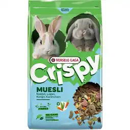 Pets Place Versele-Laga Crispy Muesli Konijn - Droogvoer - 2,5 kg aanbieding