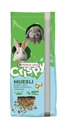 Pets Place Versele-Laga Crispy Muesli Konijn - Droogvoer - 20 kg aanbieding