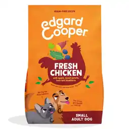 Pets Place Edgard&Cooper Fresh Chicken Small Adult - Hondenbrokken - 3 kg aanbieding