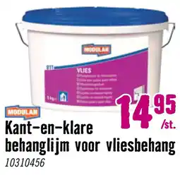 Hornbach Modulan Kant-en-Klare Behanglijm voor Vliesbehang aanbieding