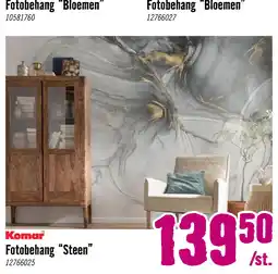 Hornbach Komar Fotobehang "Steen" aanbieding