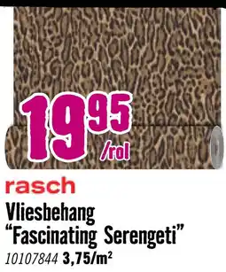 Hornbach rasch Vliesbehang "Fascinating Serengeti" aanbieding