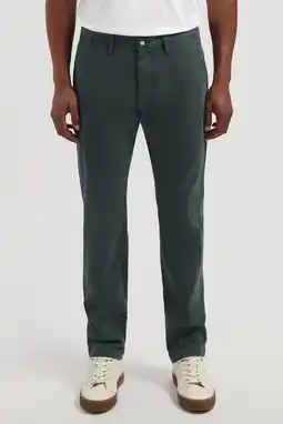 Wehkamp Dstrezzed tapered chino petrol aanbieding